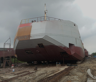 Sandblasting & Recoating Tanker Kartanegara